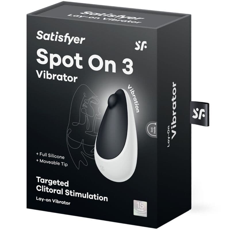 SATISFYER - SPOT ON 3 CLITORIS STIMULATOR BLACK 5