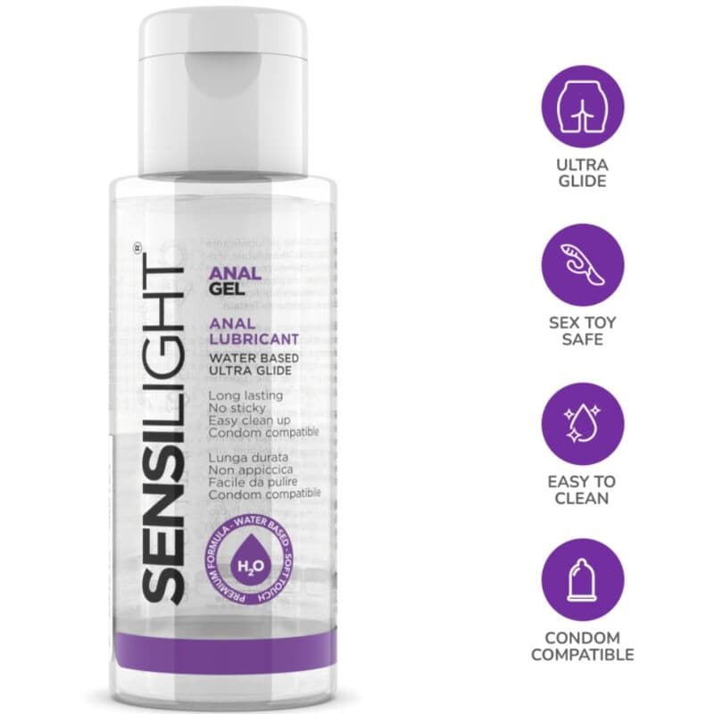 INTIMATELINE - SENSILIGHT ANAL SLIDING GEL 30 ML 2