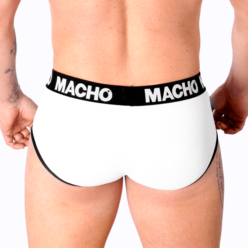 MACHO - MS30BL SLIP BLANCO S 3
