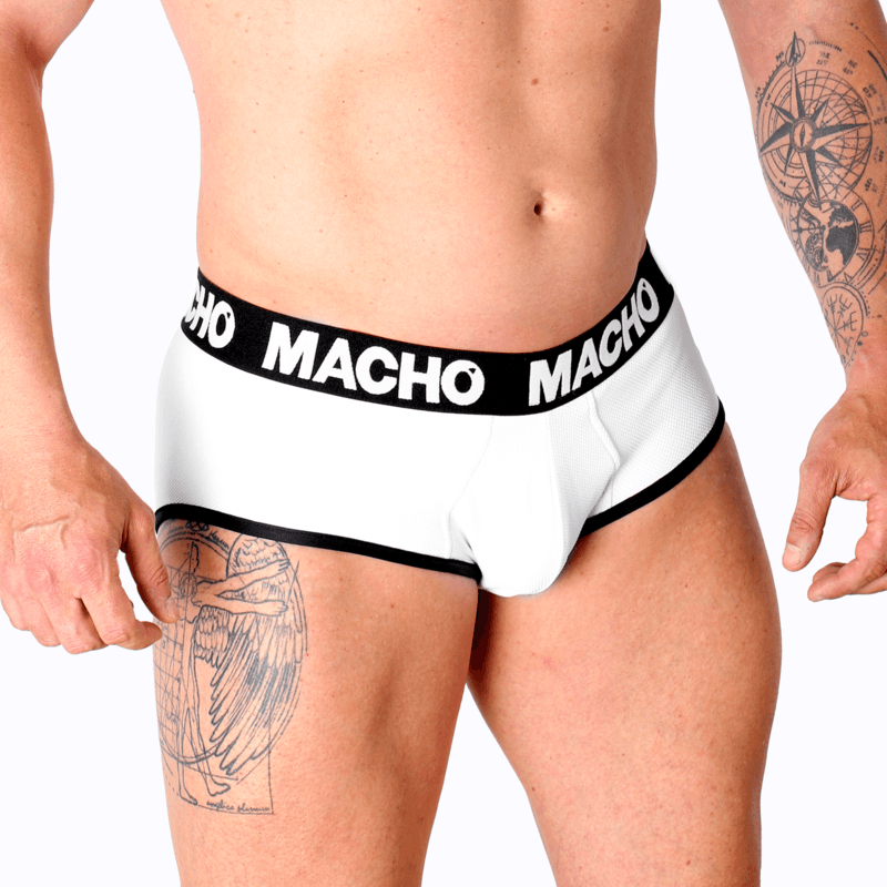 MACHO - MS30BL SLIP BLANCO S 2