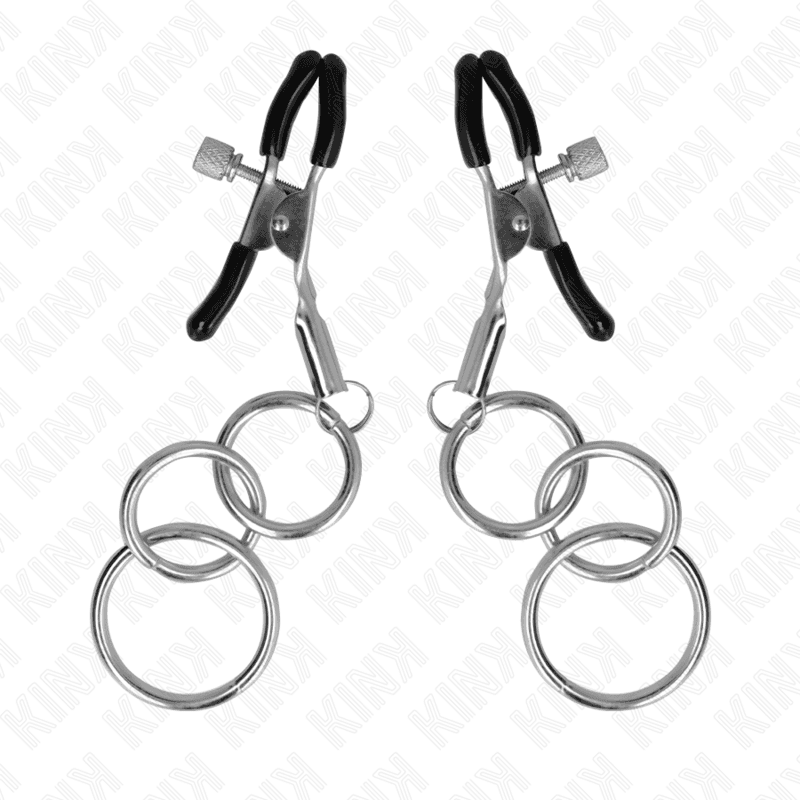 KINK - 3 O-RING NIPPLE CLAMP 6 CM 2