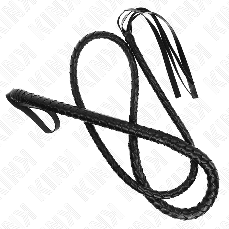 KINK - LONG BLACK SNAKE WHIP 210 CM 5