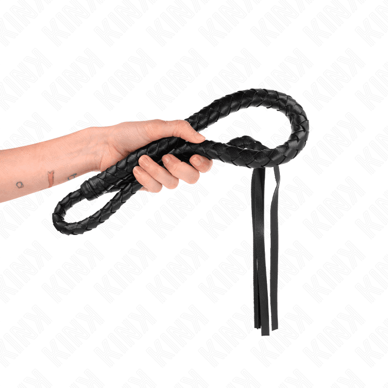 KINK - LONG WHIP WITH BEADS 110 CM 5