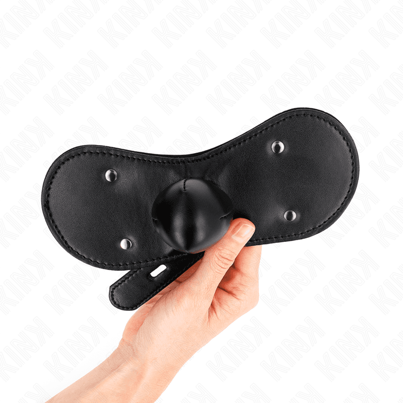 KINK - BALL GAG MOUTH MASK WITH LOCK ADJUSTABLE 42-60 CM 5