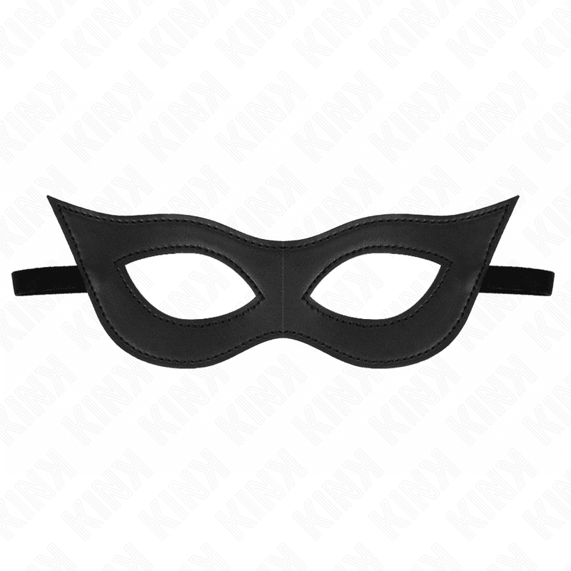 KINK - LEATHERETTE MASK MODEL 2 23 x 7.5 CM 2