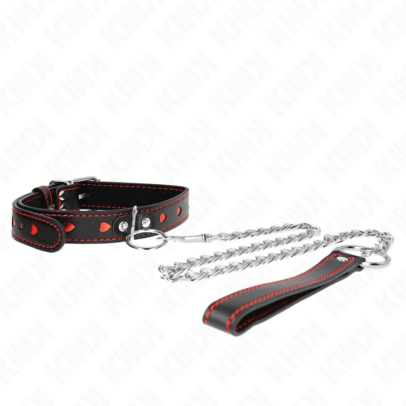 KINK - NECKLACE WITH STRAP 65 CM HEART DETAILS 52.5 X 2.5 CM 5