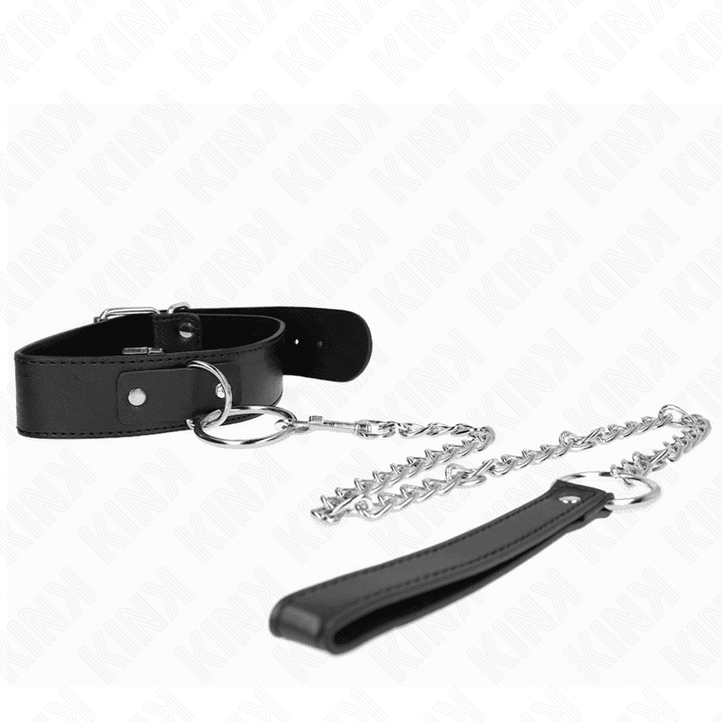 KINK - BASIC MODEL COLLAR WITH LEASH MODEL 4 ADJUSTABLE 36-43 CM 5