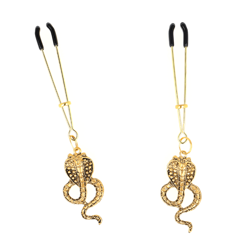 KINK - COBRA PENDANT NIPPLE CLAMPS 6 CM 2