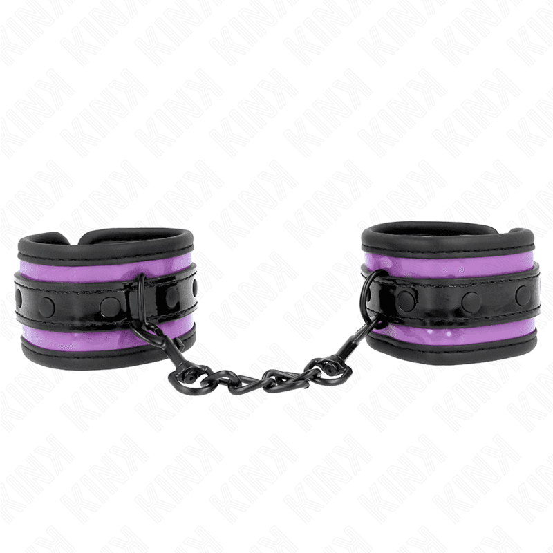 KINK - NEOPRENE WRIST RESTRAINTS LIGHT PURPLE AJUSTABLE 21-28 CM X 5 CM 2