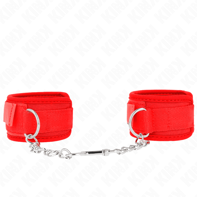 KINK - NEOPRENE WRIST RESTRAINTS RED 42 X 5 CM 2
