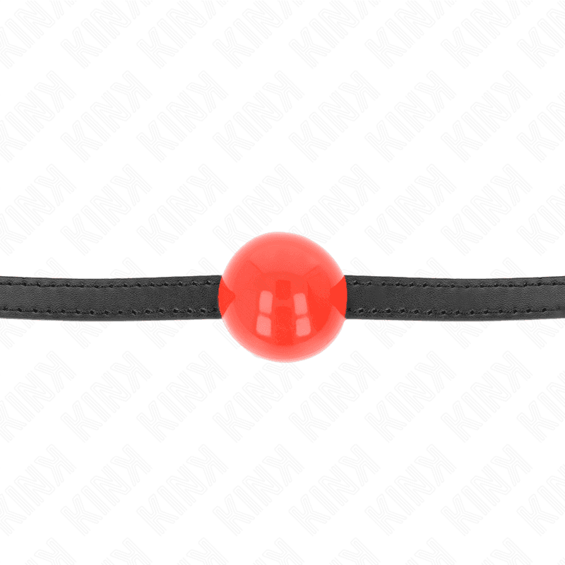 KINK - RED SINGLE SOLID BALL 4 CM GAG 65 x 1.5 CM 5