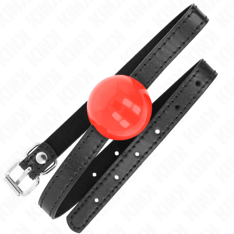 KINK - RED SINGLE SOLID BALL 4 CM GAG 65 x 1.5 CM 2