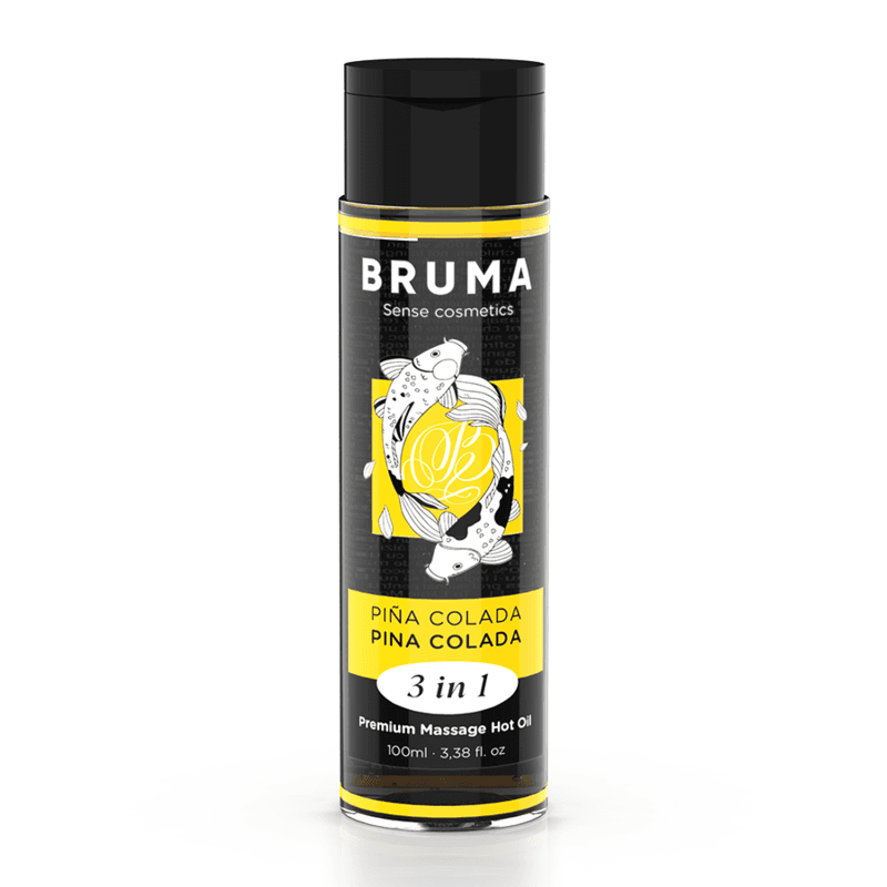 BRUMA - PREMIUM MASSAGE HOT OIL PINA COLADA 3 IN 1 - 100 ML 2