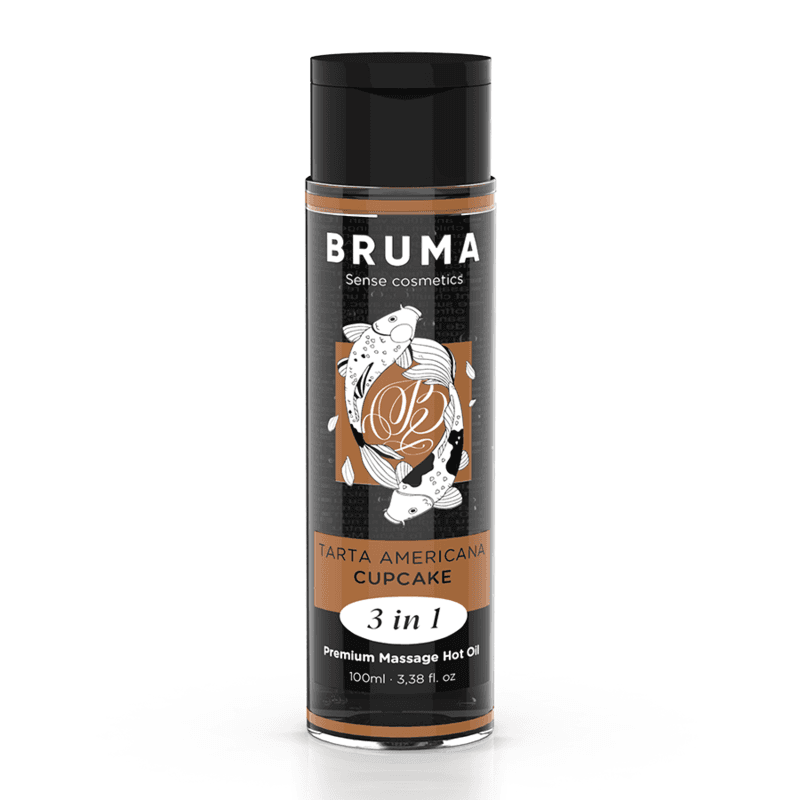 BRUMA - PREMIUM MASSAGE HOT OIL CUPCAKE 3 IN 1 - 100 ML 2