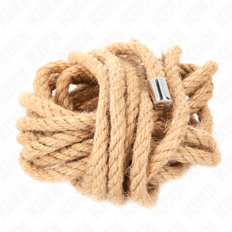 KINK - HEMP ROPE WITH METAL HEAD 5 METER 5
