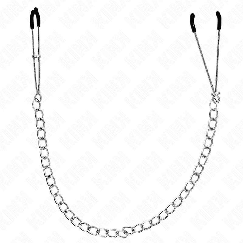 KINK - THIN NIPPLE CLAMPS WITH THICK CHAIN 30 CM 2
