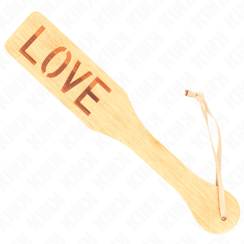 KINK - BAMBOO PALETTE WORD LOVE 32 X 5.5 CM 2