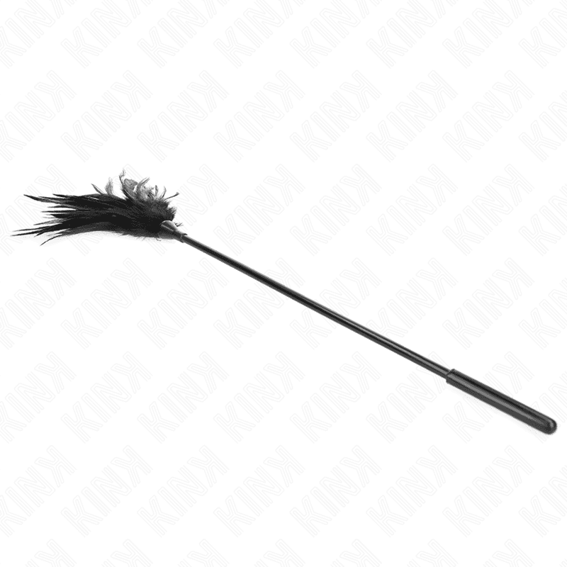 KINK - MULTIPLE BLACK TICKLE FEATHERS 45 CM 5