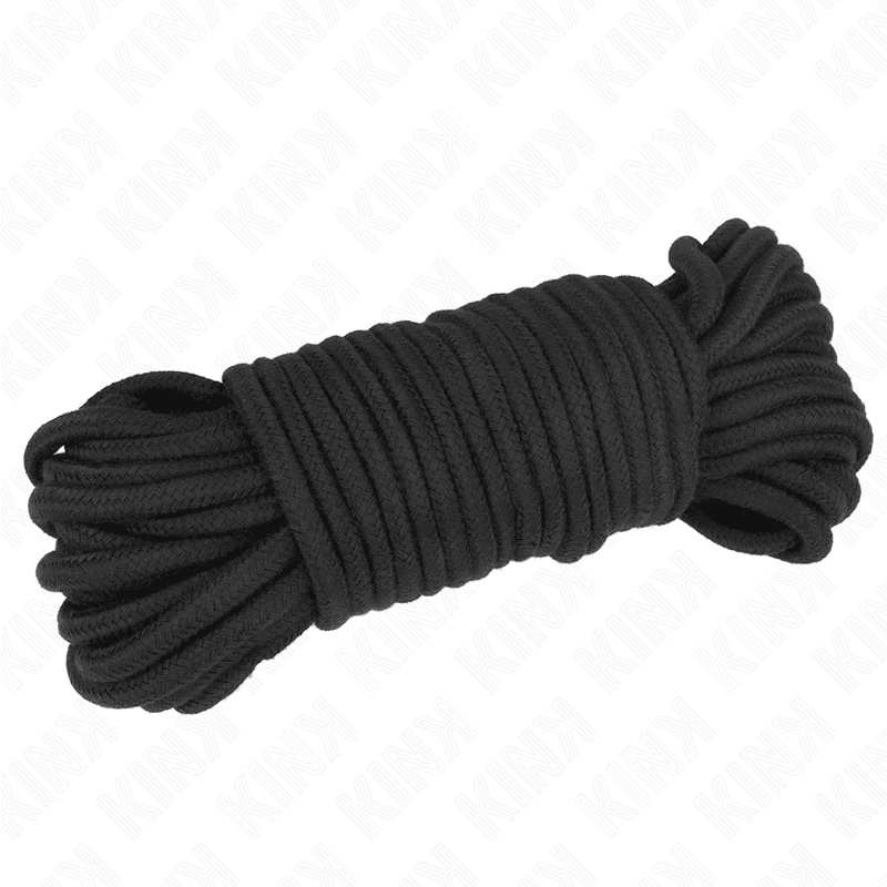 KINK - COTTON ROPE 20 METER BLACK 2