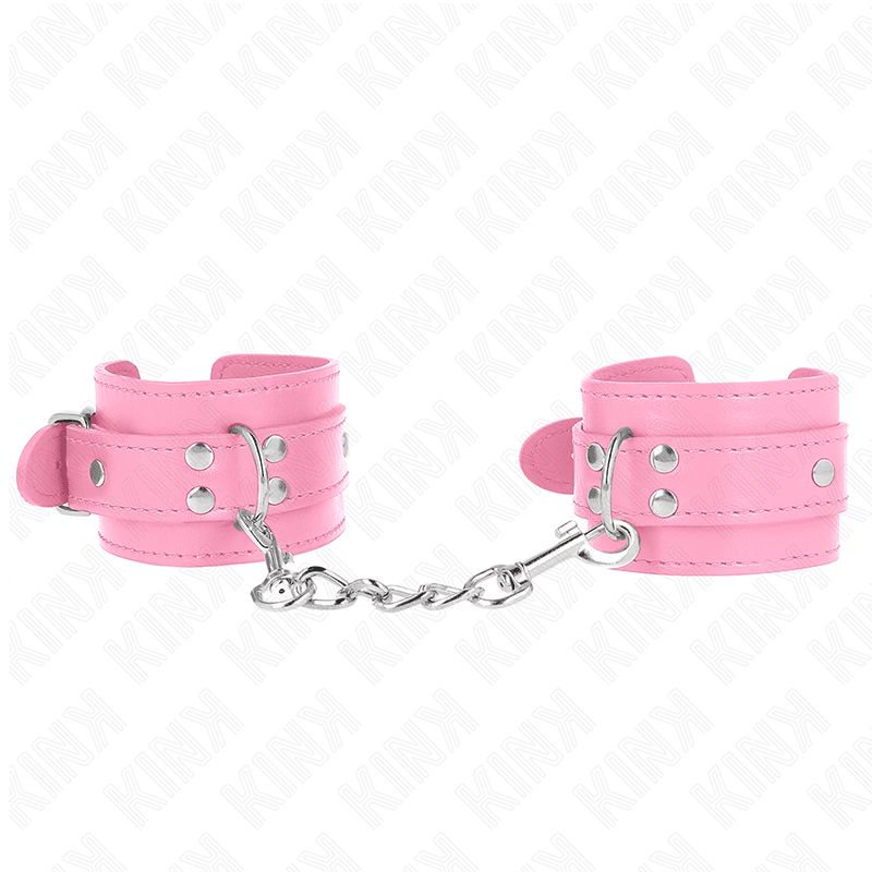 KINK - SIMPLE WRIST RESTRAINTS PINK ADJUSTABLE 20-23 CM X 5.5 CM 2