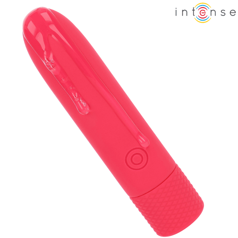 INTENSE - SYMONE USB RECHARGEABLE VIBRATING BULLET 8 VIBRATIONS RED 10 X 2.2 CM 3