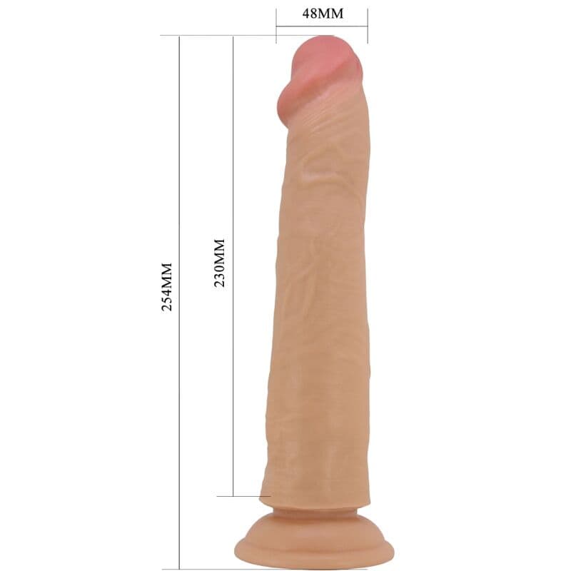 PRETTY LOVE - SHARIFE REALISTIC DILDO 25 CM FLESH 5