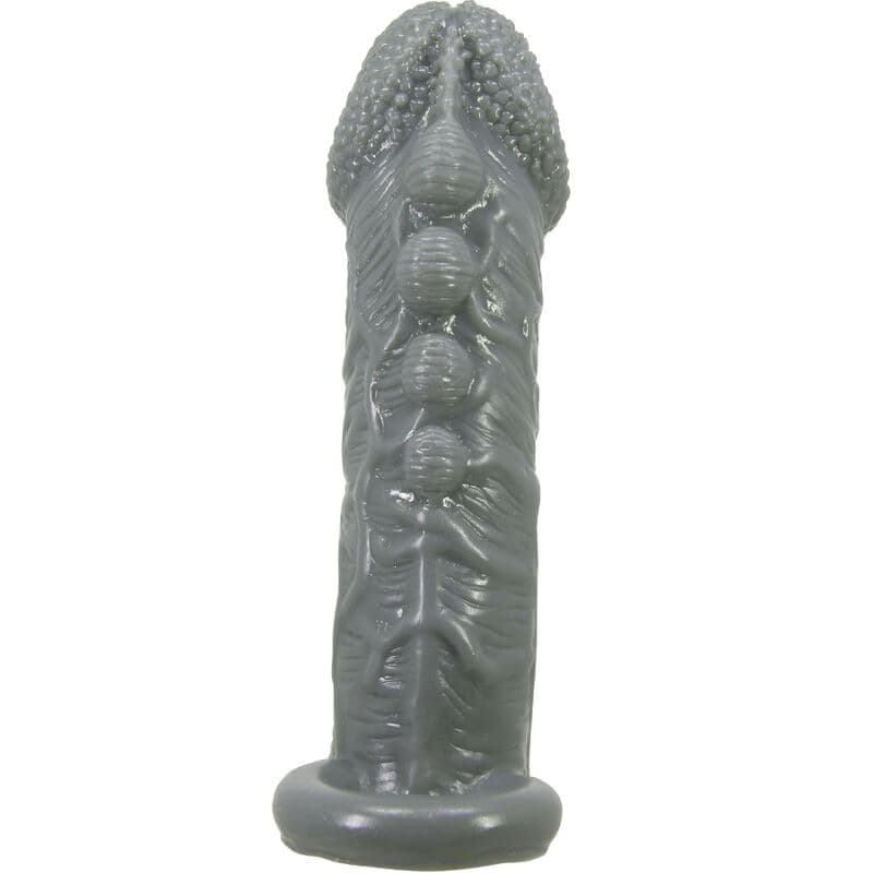 PRETTY LOVE - REALISTIC PENIS ENLARGER AND DELAY SLEEVE GREY 4