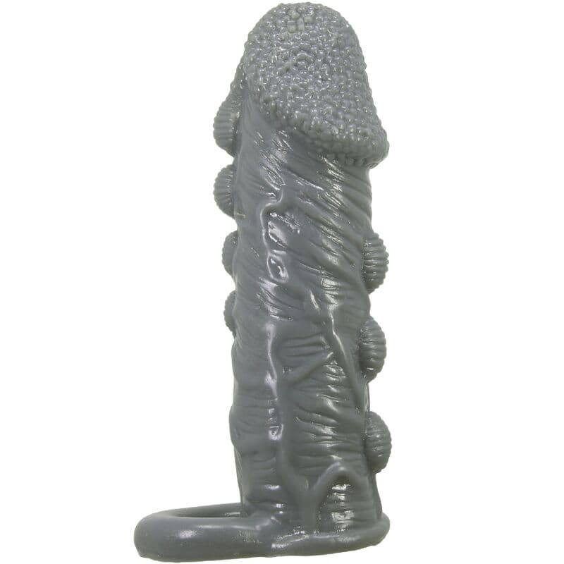 PRETTY LOVE - REALISTIC PENIS ENLARGER AND DELAY SLEEVE GREY 2