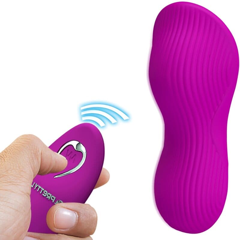 PRETTY LOVE - ROMARIO LAY-ON CLITORIS STIMULATOR REMOTE CONTROL PINK 2