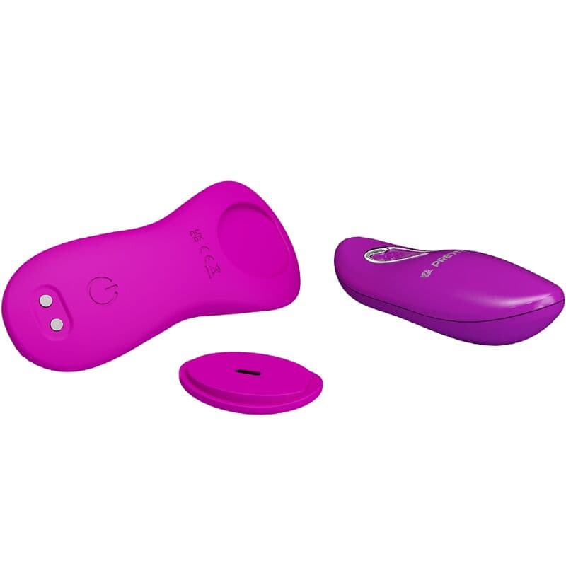 PRETTY LOVE - ROMARIO LAY-ON CLITORIS STIMULATOR REMOTE CONTROL PINK 4