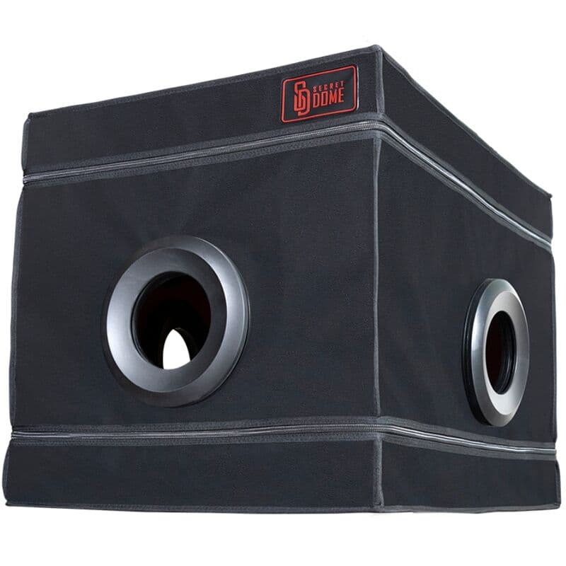 SECRET DOME - KINK CLUB LA NICHE CABIN BLACK & RED 5