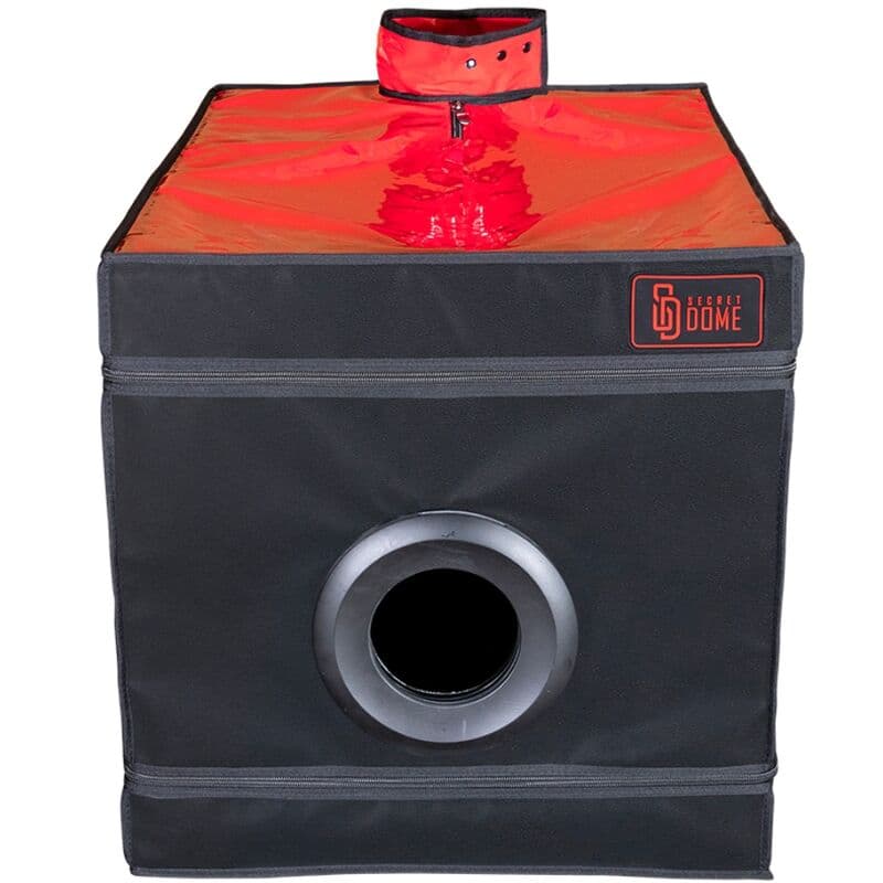SECRET DOME - KINK CLUB LA NICHE CABIN BLACK & RED 2