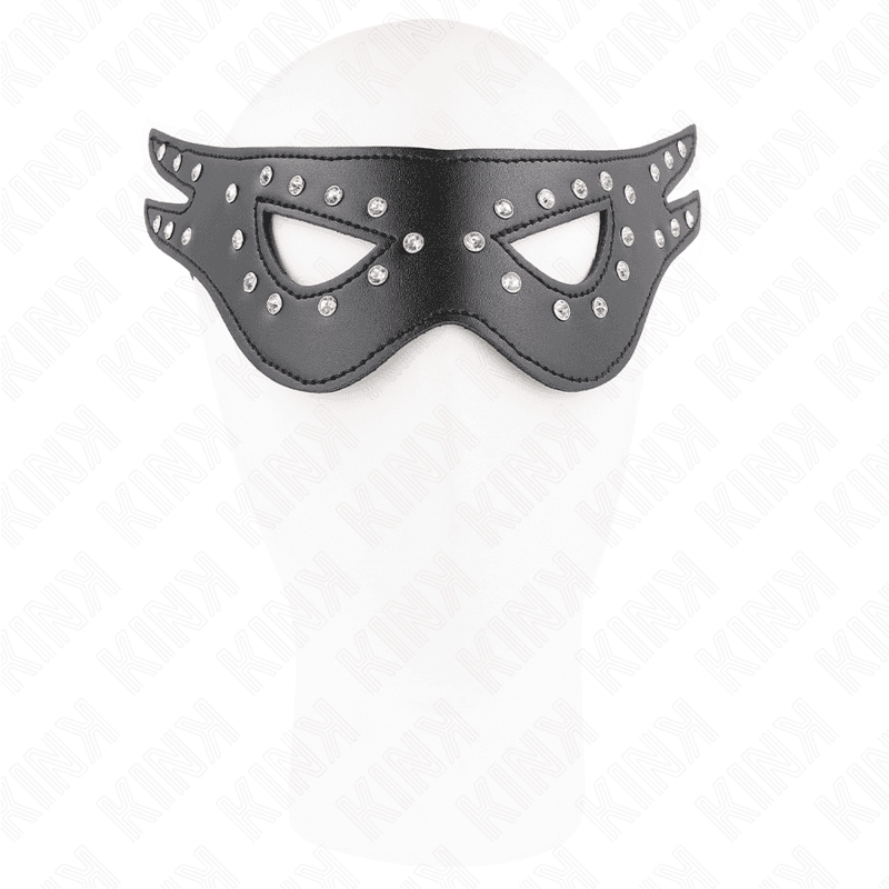 KINK - SEXY LEATHERETTE MASK MODEL 2 27 x 13 CM 4