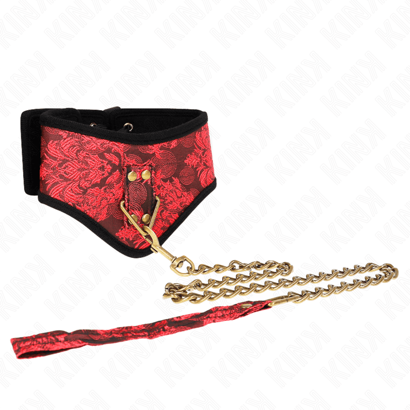 KINK - SCANDAL MODEL NECKLACE WITH LACE STRAP 75 CM 44 X 10 CM 2