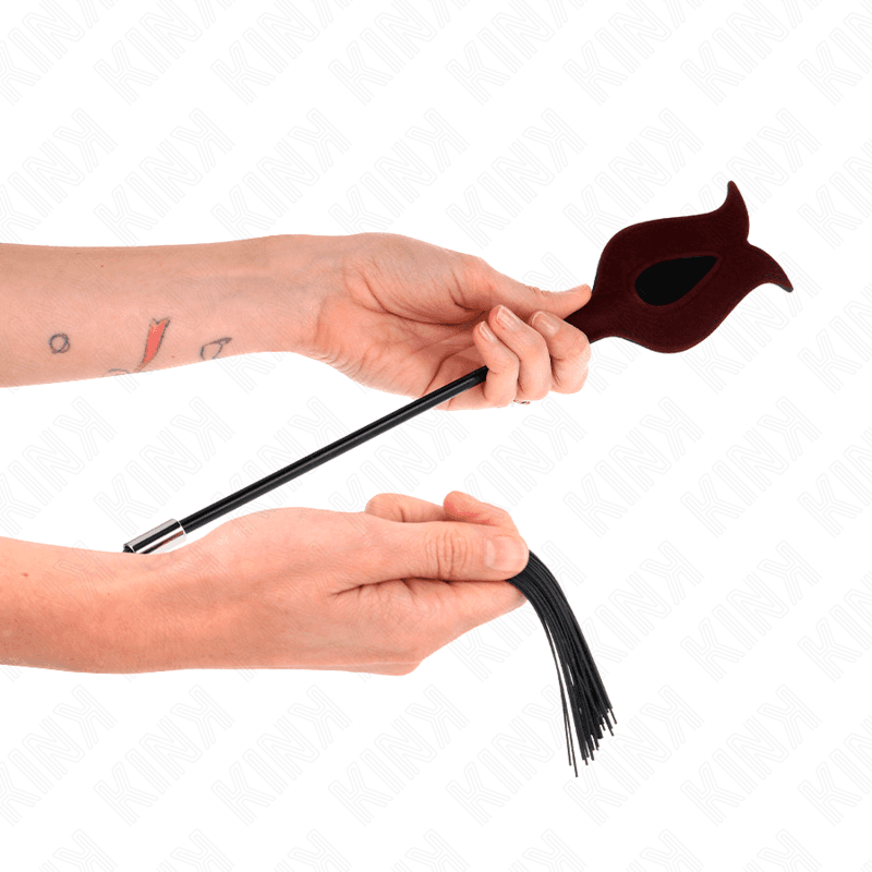 KINK - ROSE SHAPE SILICONE TASSEL WHIP 45 CM 5