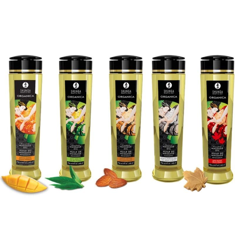 SHUNGA - ORGANIC MASSAGE OIL MANGO 240 ML 2