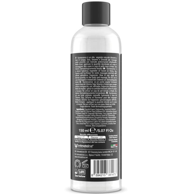 INTIMATELINE LUXURIA - ACEITE DE MASAJES VAINILLA EXOTIC 150 ML 3