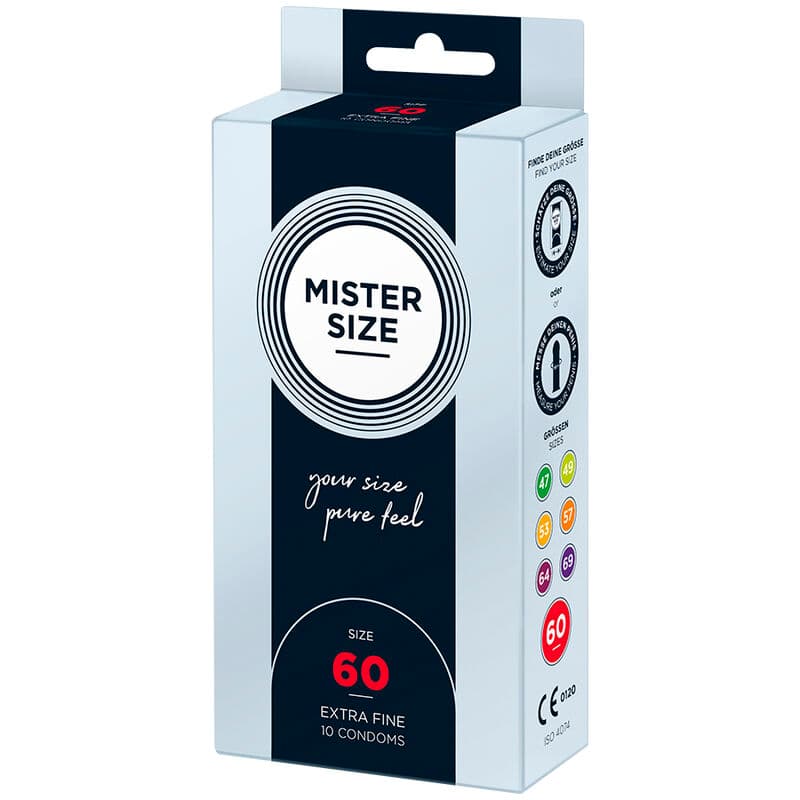 MISTER SIZE - CONDOM SIZE XL 60 MM (10 UNITS) 2