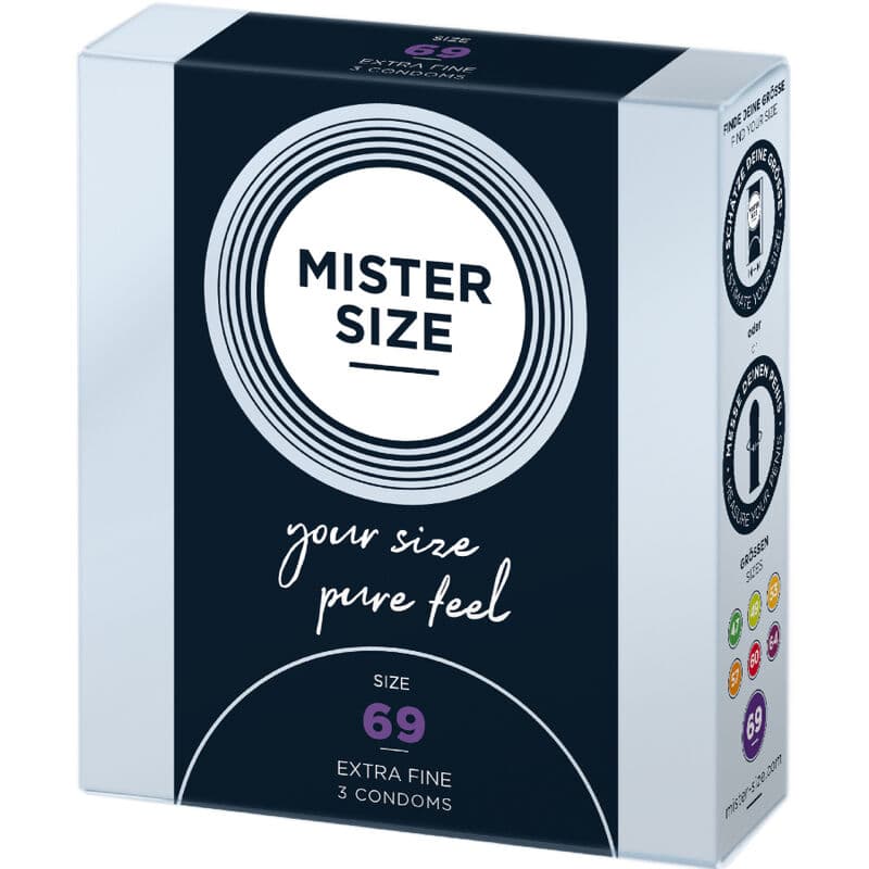 MISTER SIZE - CONDOMS SIZE XXXL 69 MM (3 UNITS) 2