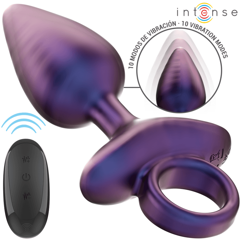 INTENSE - MICHAEL VIBRATING ANAL PLUG MODEL 2 REMOTE CONTROL 2