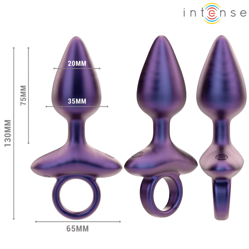 INTENSE - MICHAEL VIBRATING ANAL PLUG MODEL 2 REMOTE CONTROL 3