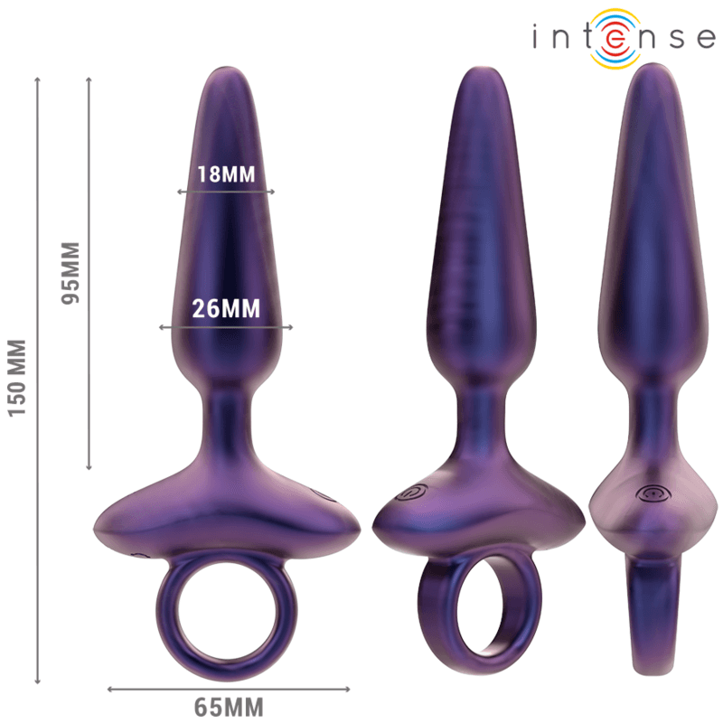 INTENSE - MARLON VIBRATING ANAL PLUG MODEL 4 REMOTE CONTROL 3