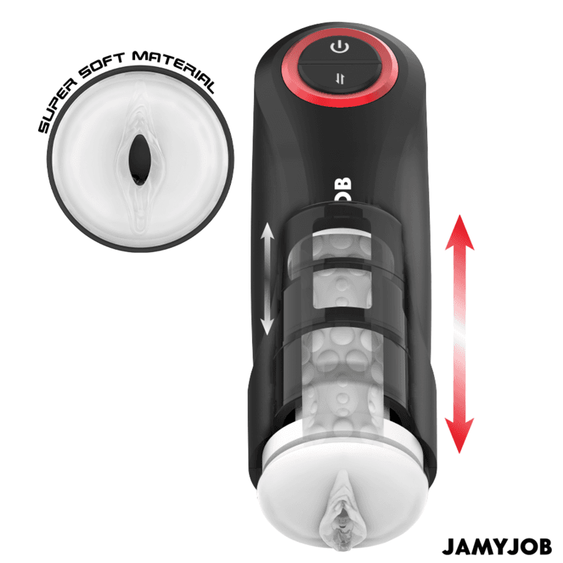 JAMYJOB - GRAVITY AUTOMATIC VAGINA MASTURBATOR 5 THRUSTING MODES AND SOUND EFFECT 2