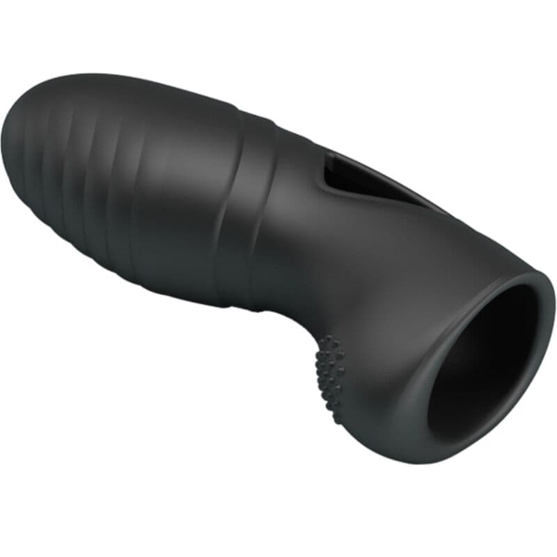 PRETTY LOVE - ALAN SILICONE FINGER VIBRATOR BLACK 3