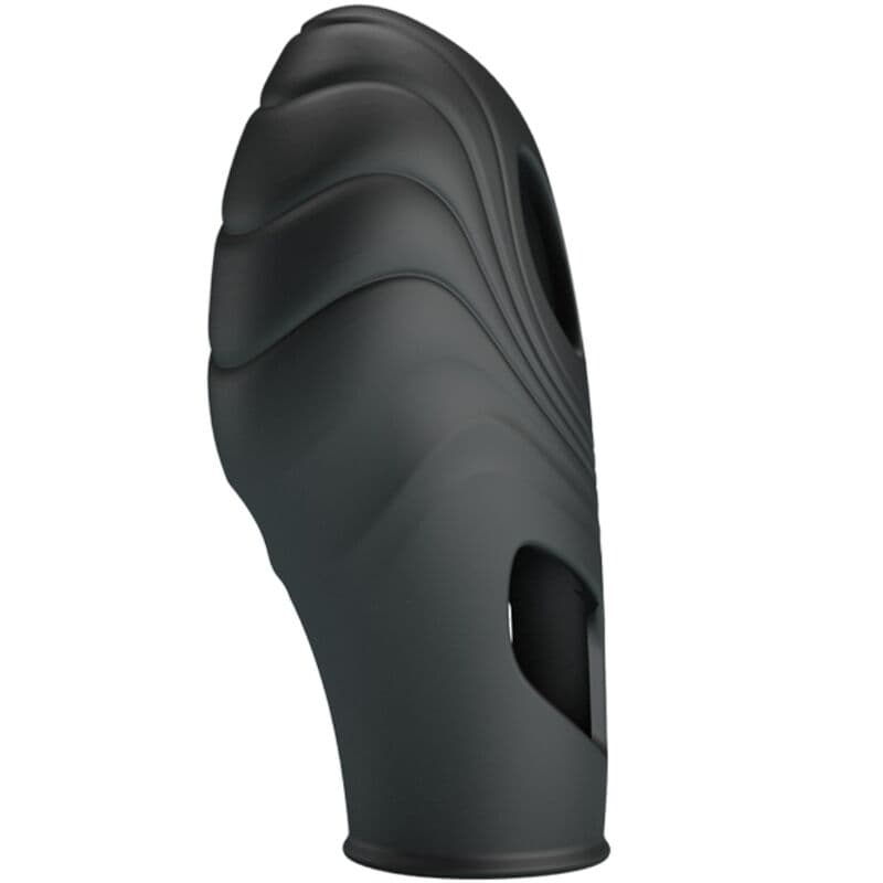 PRETTY LOVE - LICH SILICONE FINGER VIBRATOR BLACK 2