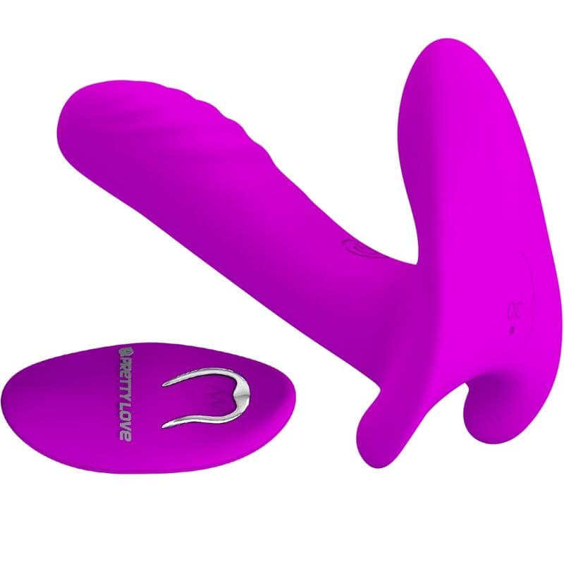 PRETTY LOVE - MASSAGER & VIBRATOR 12 VIBRATIONS REMOTE CONTROL PURPLE 2