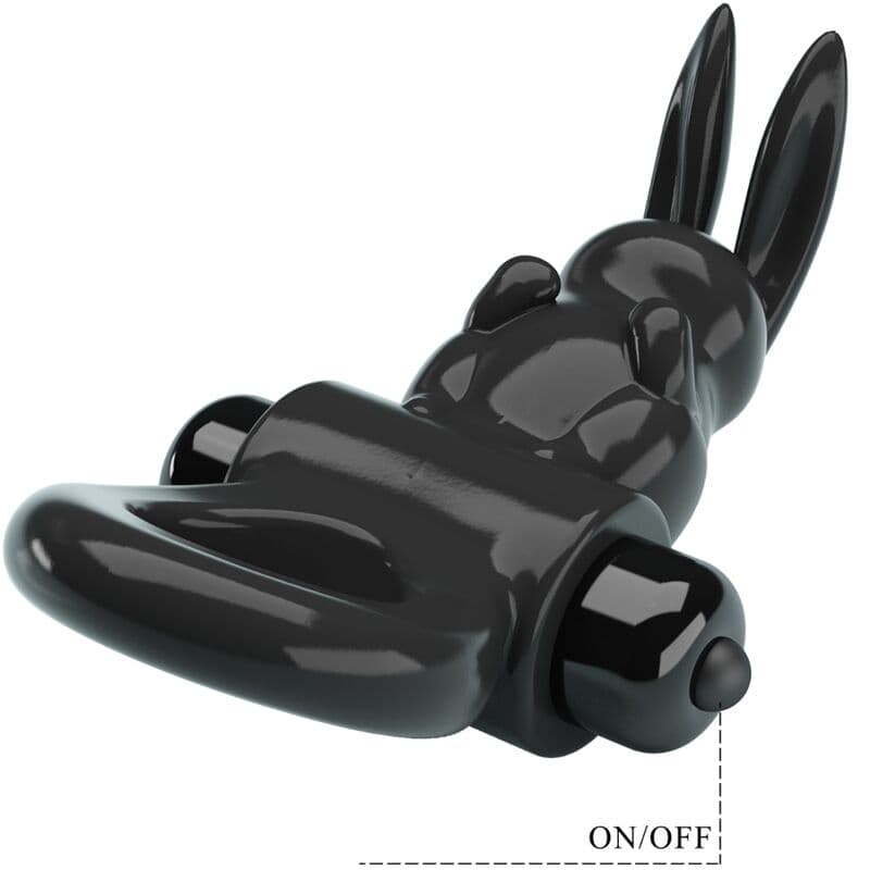 PRETTY LOVE - EXCITING RING RABBIT VIBRATOR RING 10 VIBRATIONS BLACK 5