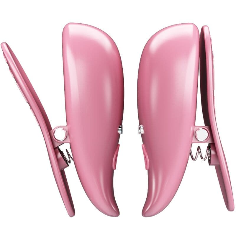 PRETTY LOVE - CAILEY NIPPLE CLAMPS 10 VIBRATIONS REMOTE CONTROL PINK 2