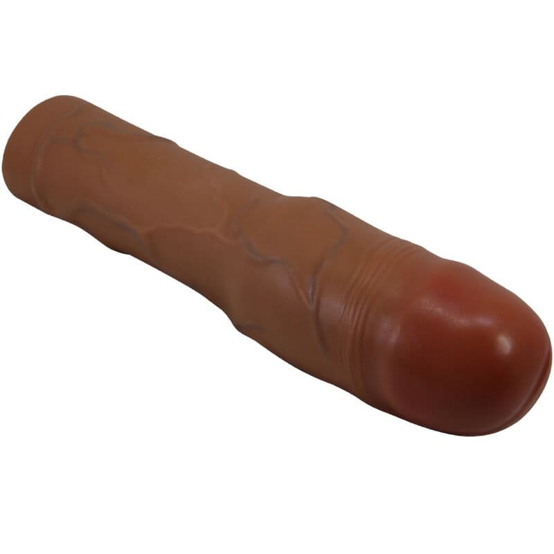 PRETTY LOVE - KYLIAN PENIS SLEEVE WITH 7.6 CM EXTENSION MULATTO 3