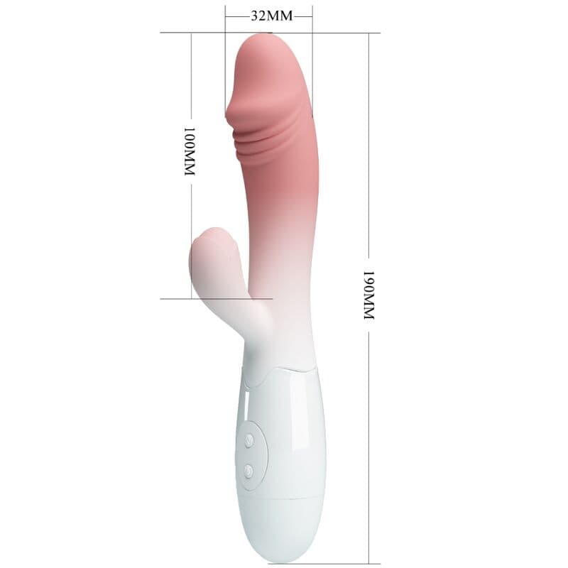 PRETTY LOVE - SNAPPY RABBIT VIBRATOR 30 VIBRATIONS PINK 4